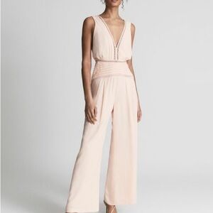 Reiss Blush Pink Jumpsuit